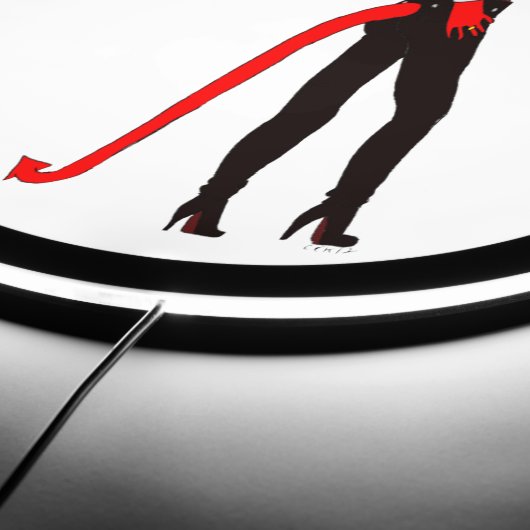 devil girl     LED sign (Edge)