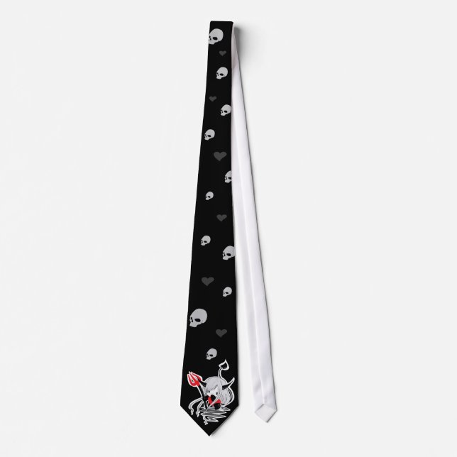 Devil Girl Neck Tie (Front)