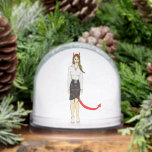 devil girl      snow globe