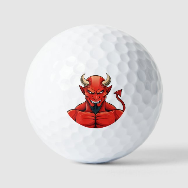 Devil  golf balls (Front)