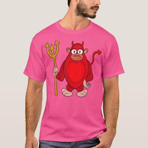Devil Gorilla T_Shirt