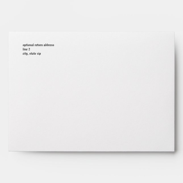 Devil Head Envelope (Tan) (Front)