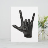 devil horns hand (Standing Front)