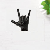 devil horns hand (Desk)