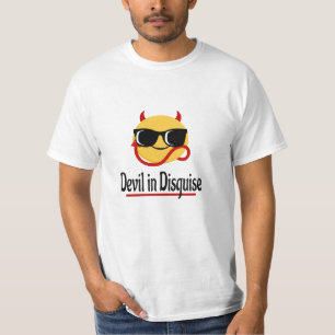 devil in disguise Emoji Hot Trendy Funny T-Shirt