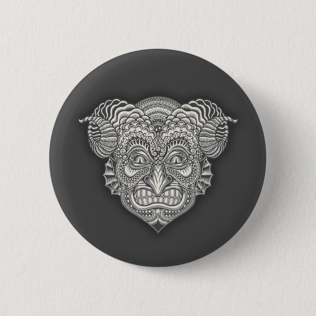 Devil in the Details Pinback Button (Front)