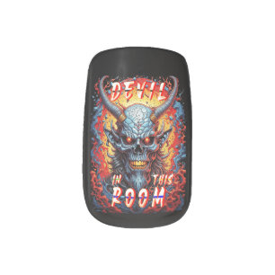 Devil In This Room Minx Nail Art