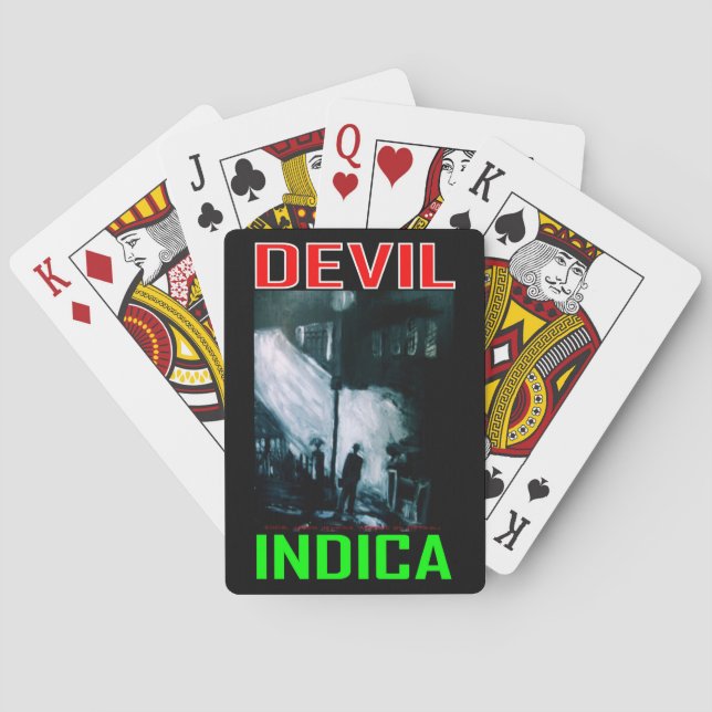 DEVIL INDICA POKER CARDS (Back)