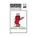 Devil Inside Maternity Stamps stamp