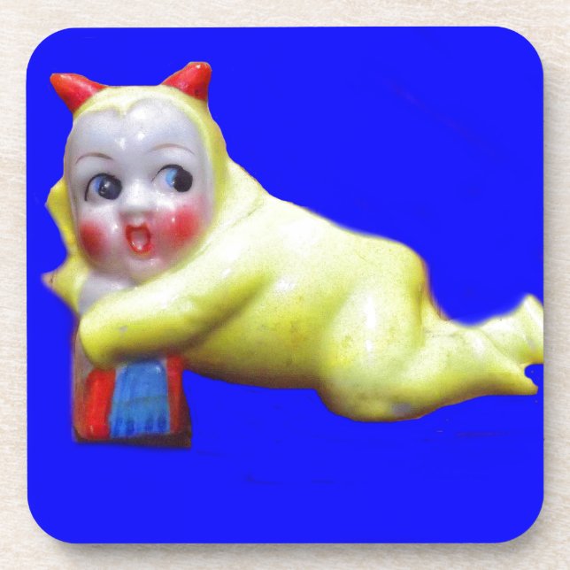devil-ish little imp drink coaster (Front)
