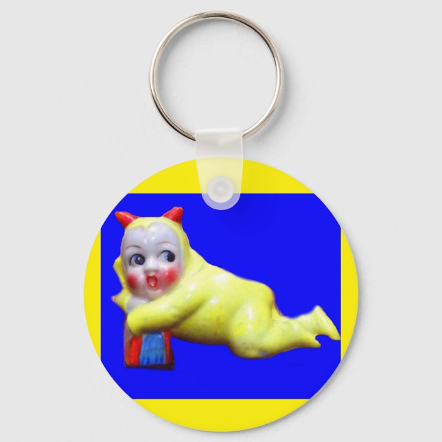 devil-ish little imp keychain (Front)