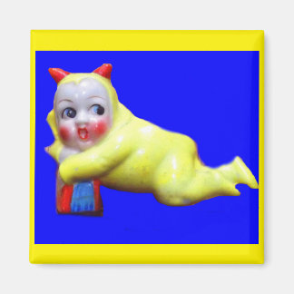 devil-ish little imp magnet