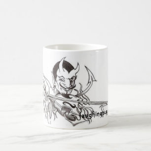 Devil Playing the Fiddle Coffee Mug