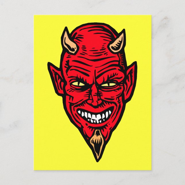 devil postcard (Front)