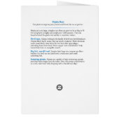 Devil Ray (Ray's Hell!) Birthday Card (Back)