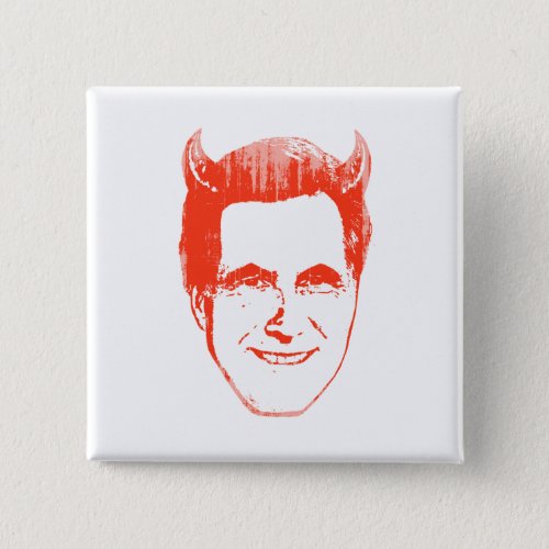 Devil Romneypng Pinback Button