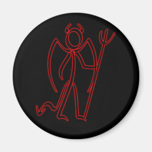 Devil - Stickman Magnet