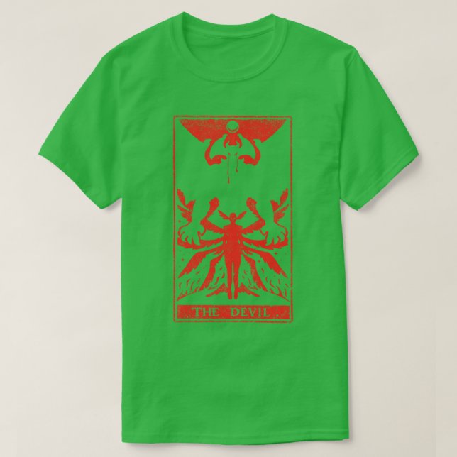 DEVIL TAROT T-Shirt (Design Front)