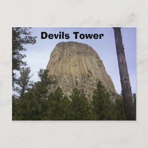 Devil Tower Postcard