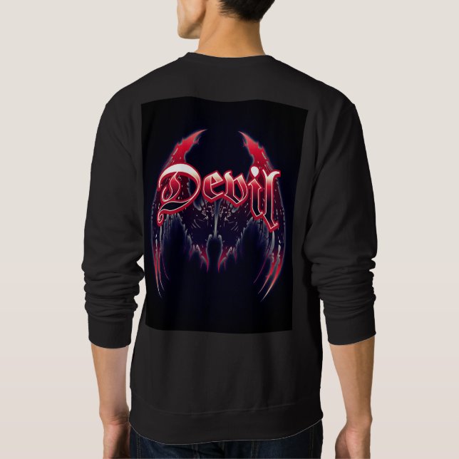 DEVIL WINGS  SWEATSHIRT (Back)