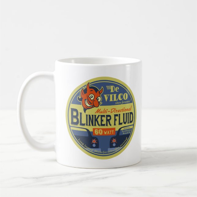 DeVilco Blinker Fluid Coffee Mug (Left)