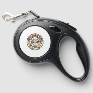 Devilcore Cute Cat Devilcore Cute Cat Vintage Vect Retractable Pet Leash