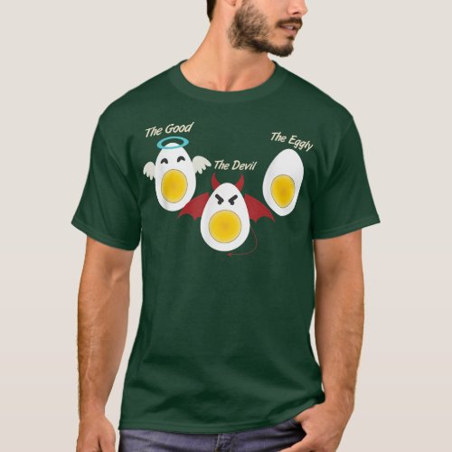 Deviled Egg Costume Funny Joke Halloween Love Eggs T_Shirt