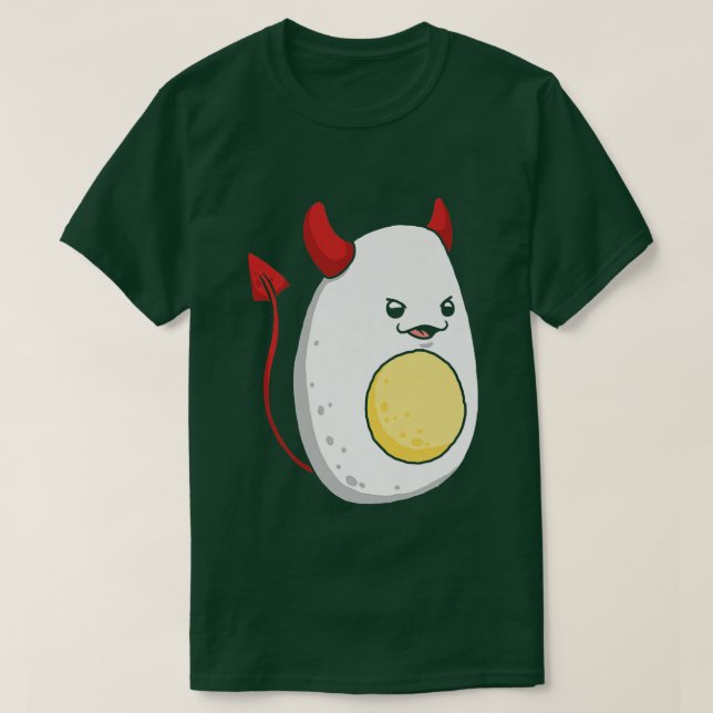 Deviled Egg Day Costume Funny Halloween Love Eggs  T-Shirt (Design Front)