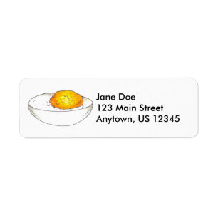 Deviled Egg Eggs Picnic Food Address Labels