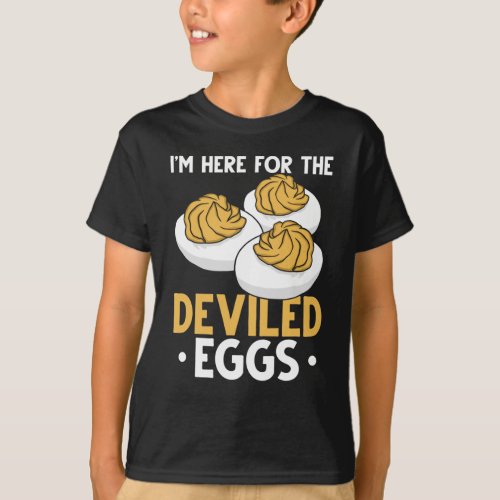 Deviled Egg Food Lover Funny Egg Humor T_Shirt