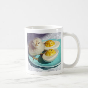 Deviled Eggs and the Chick Coffee Mug