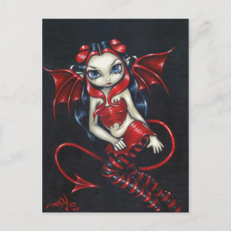 "Devilish Fairy" Postcard
