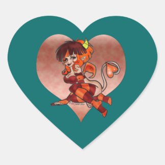 "Devilish Flirt" DEVIL GIRL Sticker