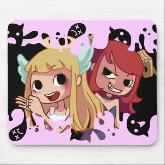 Devilish Hairdresser Mouse Pad