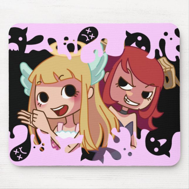Devilish Hairdresser Mouse Pad (Front)