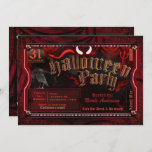 Devilish Halloween Costume Party Admit One Party Invitation<br><div class="desc">Devilish Halloween Costume Party Admit One Party Invite.</div>