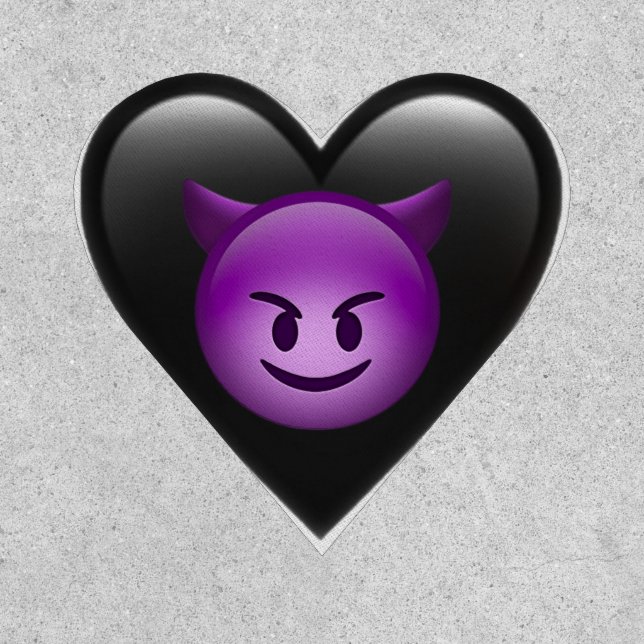 devilish heart patch (Front)