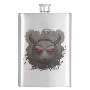 Devilmoji Vintage Blade Flask