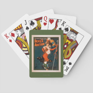 Devil's Auction Woman in Costume Theatre 2 Poker Cards