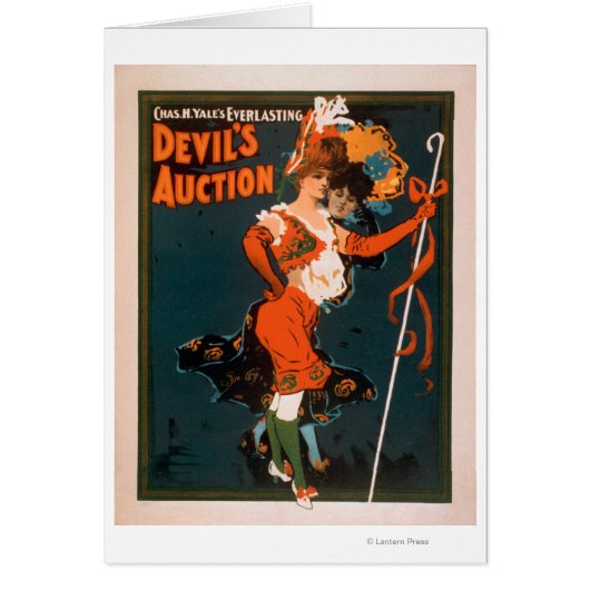 Devil's Auction Woman in Costume Theatre 3 (Front)