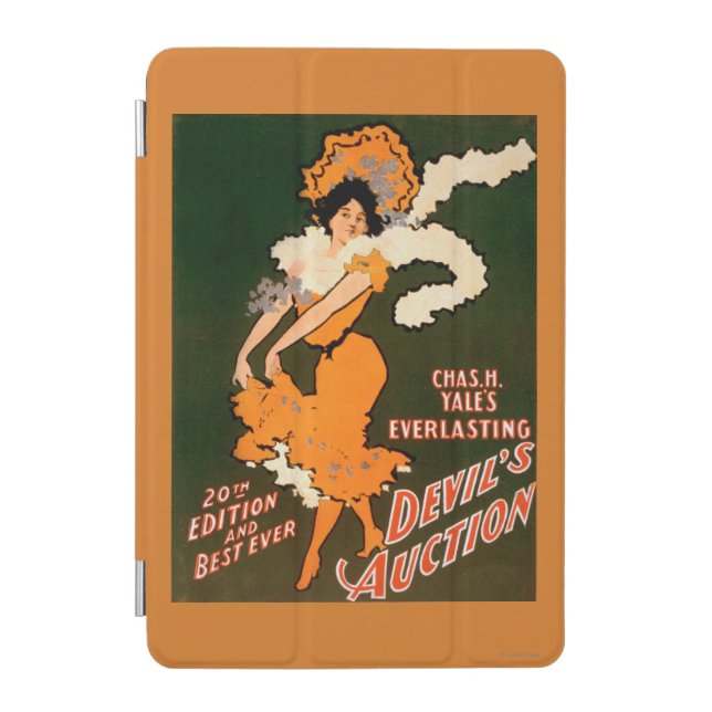 Devil's Auction Woman in Costume Theatre iPad Mini Cover (Front)