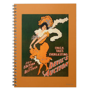 Devil's Auction Woman in Costume Theatre Notebook