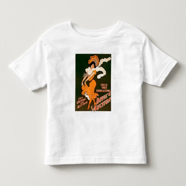 Devil's Auction Woman in Costume Theatre Toddler T-shirt (Front)