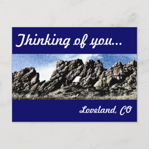 Devil's Backbone in Loveland, CO Postcard