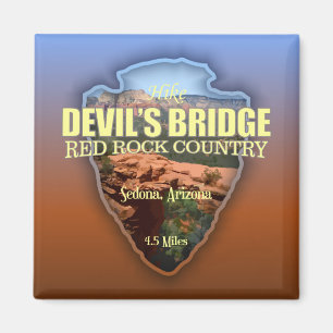 Devil's Bridge (arrowhead) Magnet