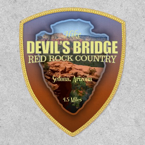 Devils Bridge arrowhead  Patch