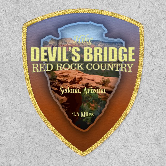 Devil's Bridge (arrowhead)  Patch (Front)
