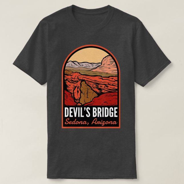Devils Bridge Sedona Arizona T-Shirt (Design Front)
