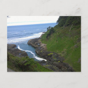 Devil's Churn, Cape Perpetua, OR Postcard