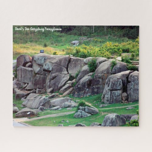 Devils Den Gettysburg Pennsylvania Jigsaw Puzzle